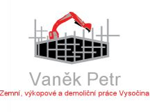 Petr Vaněk - zemní, výkopové a demoliční práce Vysočina