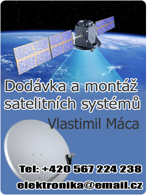 Vlastimil Máca - dodávka a montáž satelitních systémů Jihlava