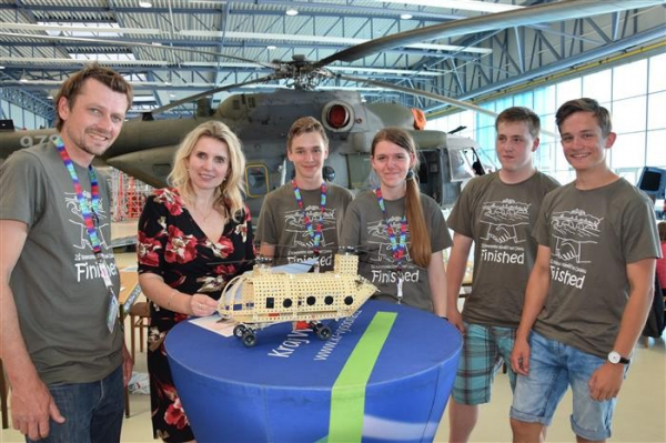 Vrtulník nejlépe z Merkuru postavila základní škola z Náměště nad Oslavou
